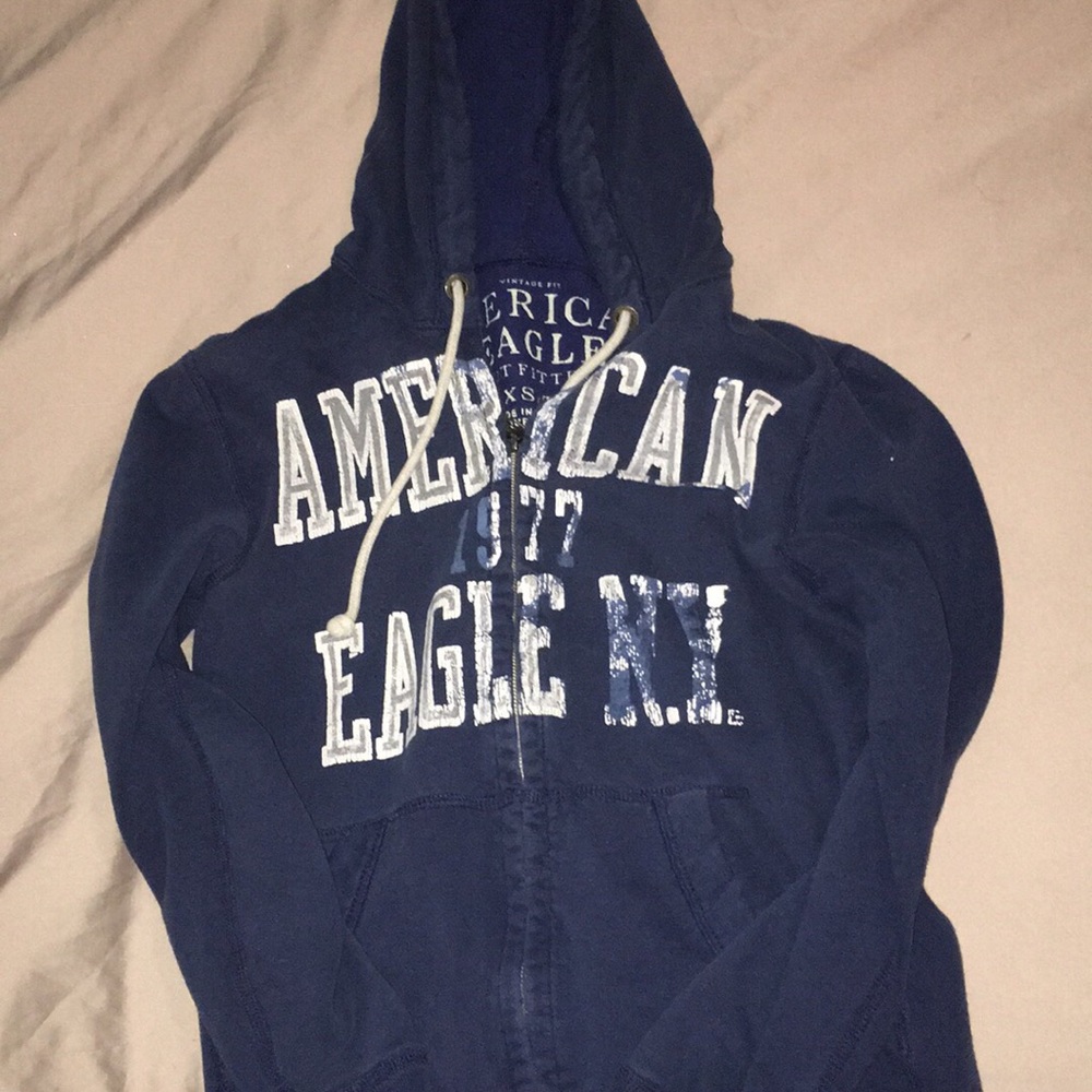 AMERICAN eagle zip up